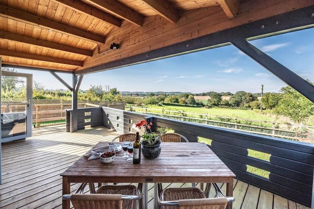 The Cabin, Parham Woodbridge Extérieur photo